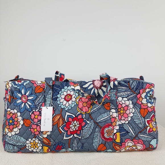 Vera Bradley Handbags - Vera Bradley Large Duffel Bag Tropical Evening NWT